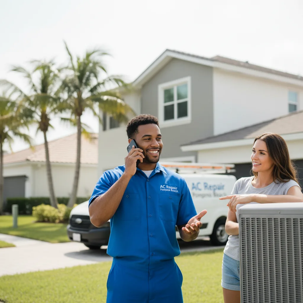 AC Repair Pompano Beach customer support in Virgie